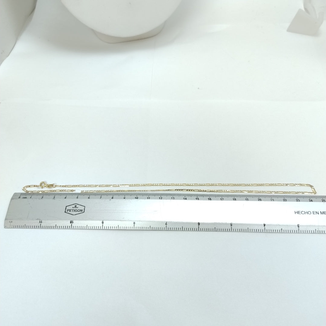 CADENA ORO 14 K 2.5 GRMS (SEMINUEVO)