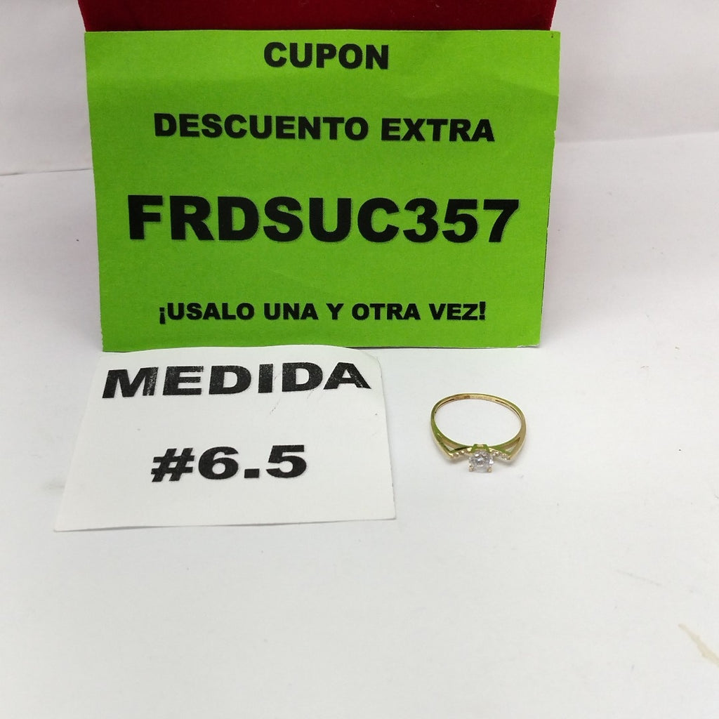 SOLITARIO ORO 14 K 1,20 GRMS (SEMINUEVO)