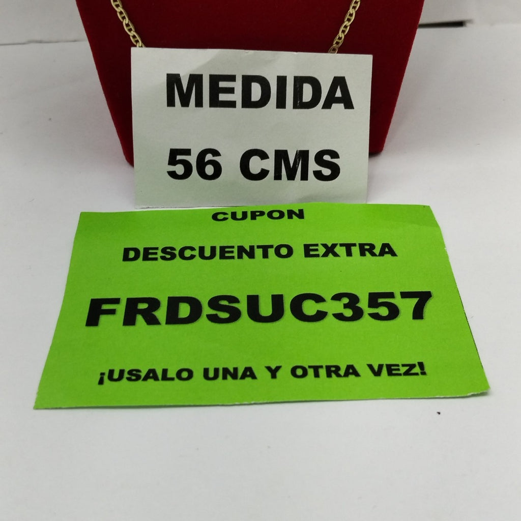 CADENA ORO 14 K 5.7 GRMS (SEMINUEVO)