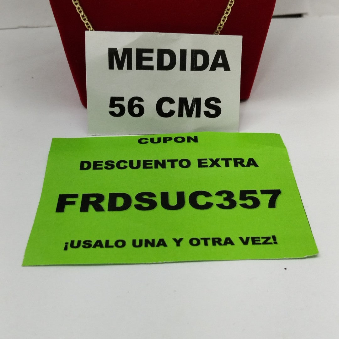 CADENA ORO 14 K 5.7 GRMS (SEMINUEVO)
