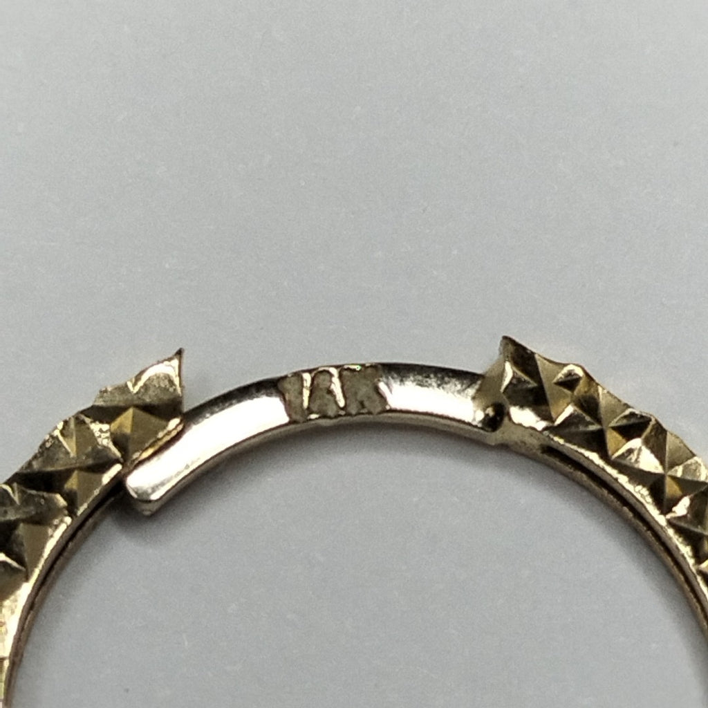 ARRACADAS PAR ORO 14 K 2.3 GRMS (SEMINUEVO)