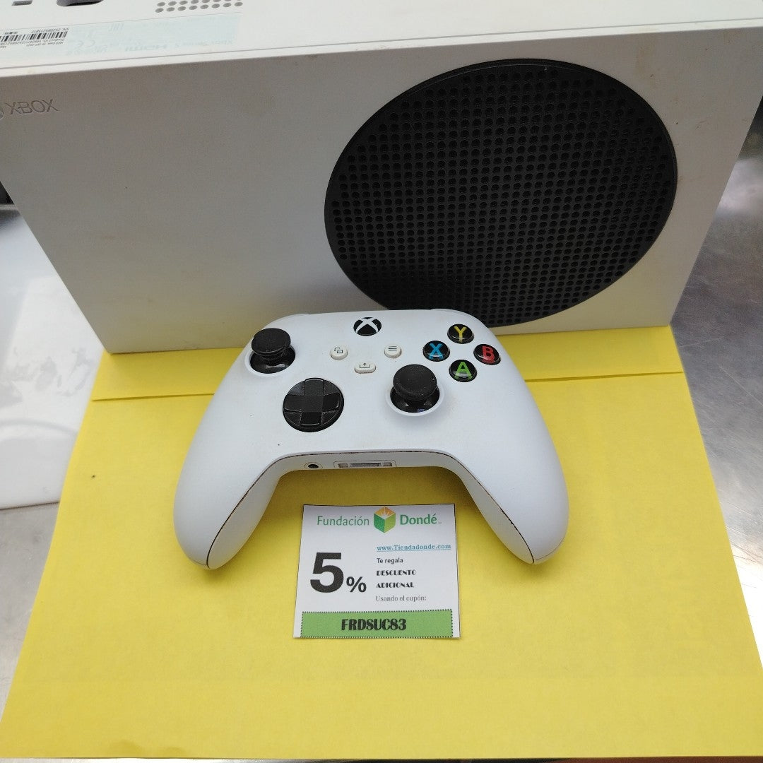 CONSOLA DE VIDEOJUEGO MICROSOFT XBOX SERIES S 512 GB SSD (SEMINUEVO)