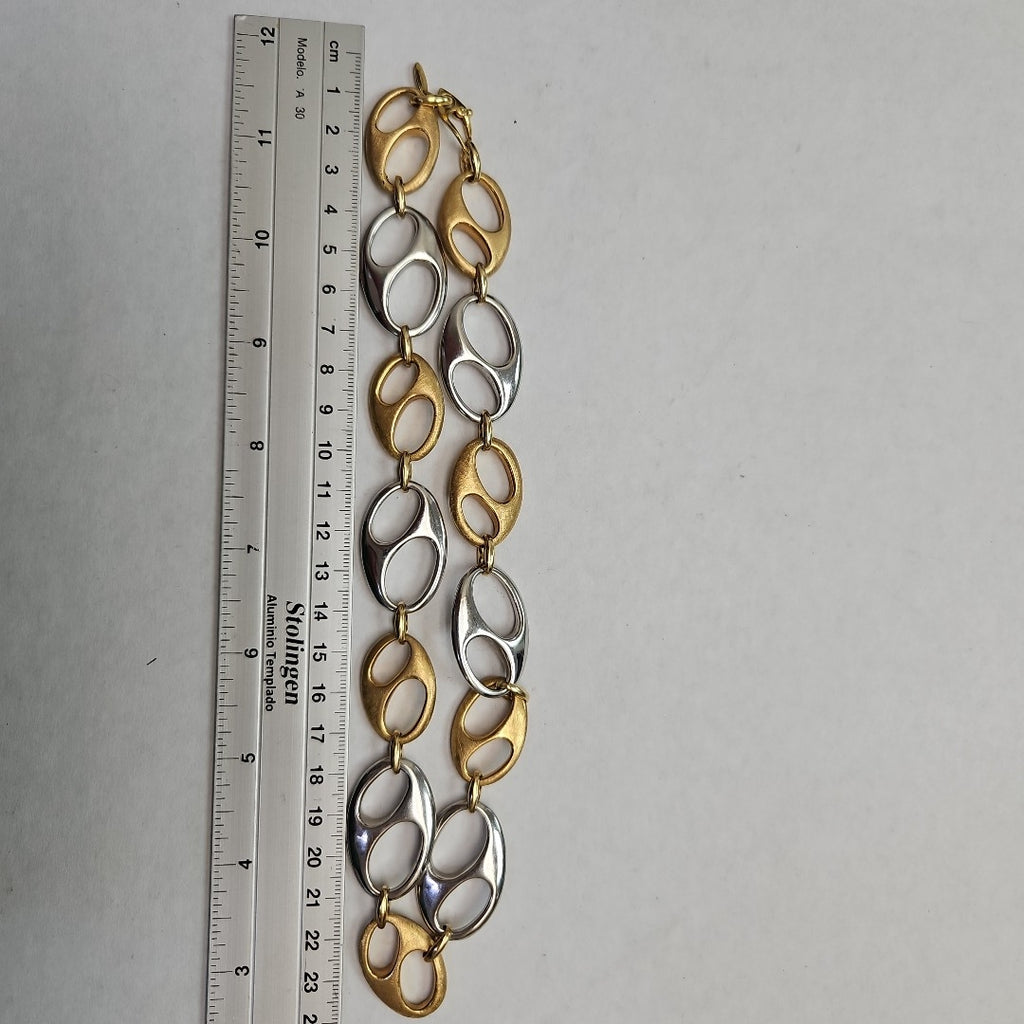 GARGANTILLA ORO,ORO BLANCO 14 K 38,70 GRMS (SEMINUEVO)