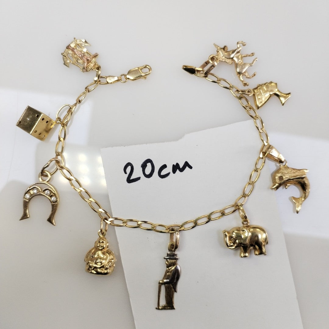PULSERA ORO 14 K 16 GRMS (SEMINUEVO)