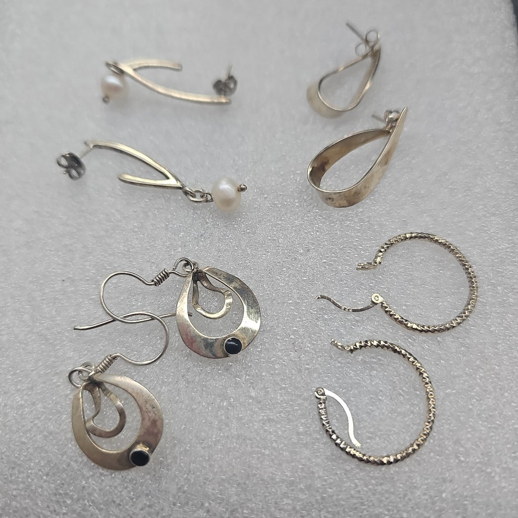 ARETES PAR PLATA 12.3 GRMS (SEMINUEVO)
