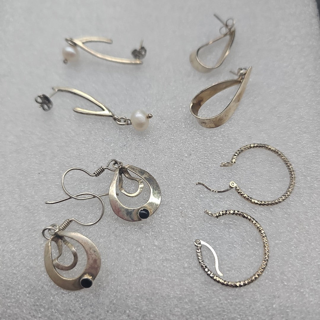 ARETES PAR PLATA 12.3 GRMS (SEMINUEVO)