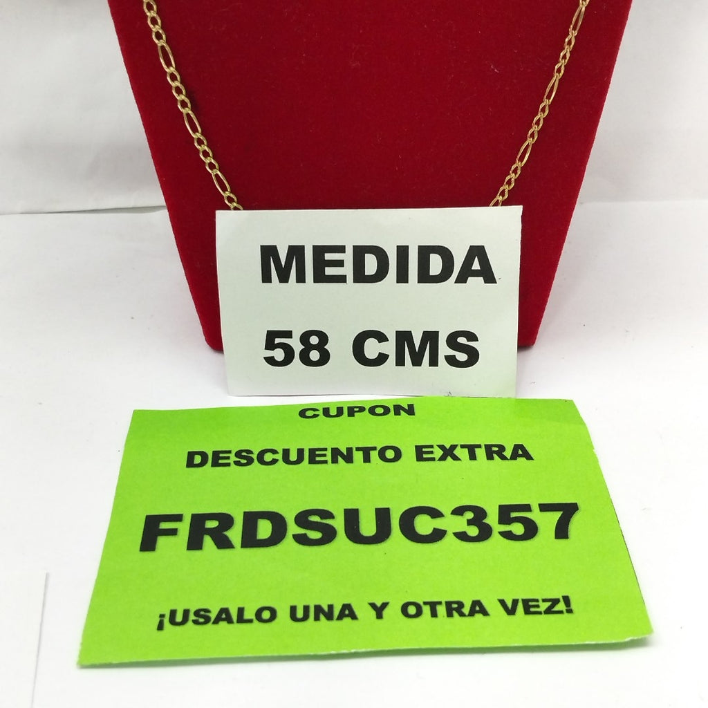 CADENA ORO 14 K 4.4 GRMS (SEMINUEVO)