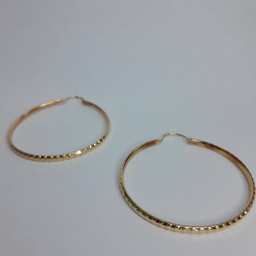 ARRACADAS PAR ORO 10 K 3.7 GRMS (SEMINUEVO)