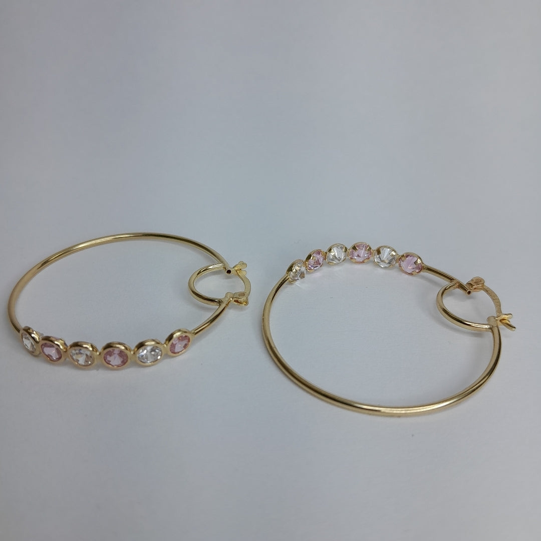 ARRACADAS PAR ORO 10 K 3.3 GRMS (SEMINUEVO)