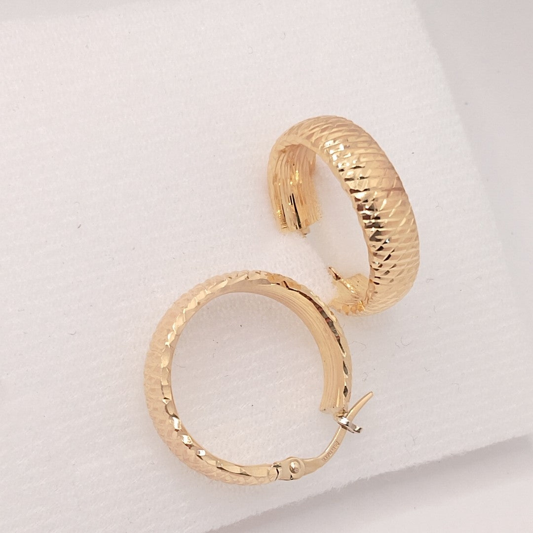 ARRACADAS PAR ORO 14 K 4,10 GRMS (SEMINUEVO)