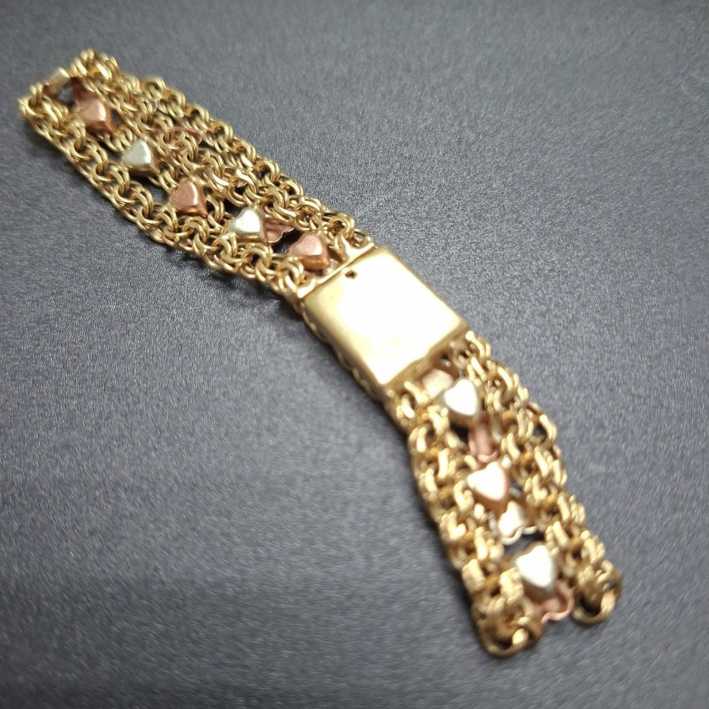PULSERA ORO 10 K 13.8 GRMS (SEMINUEVO)