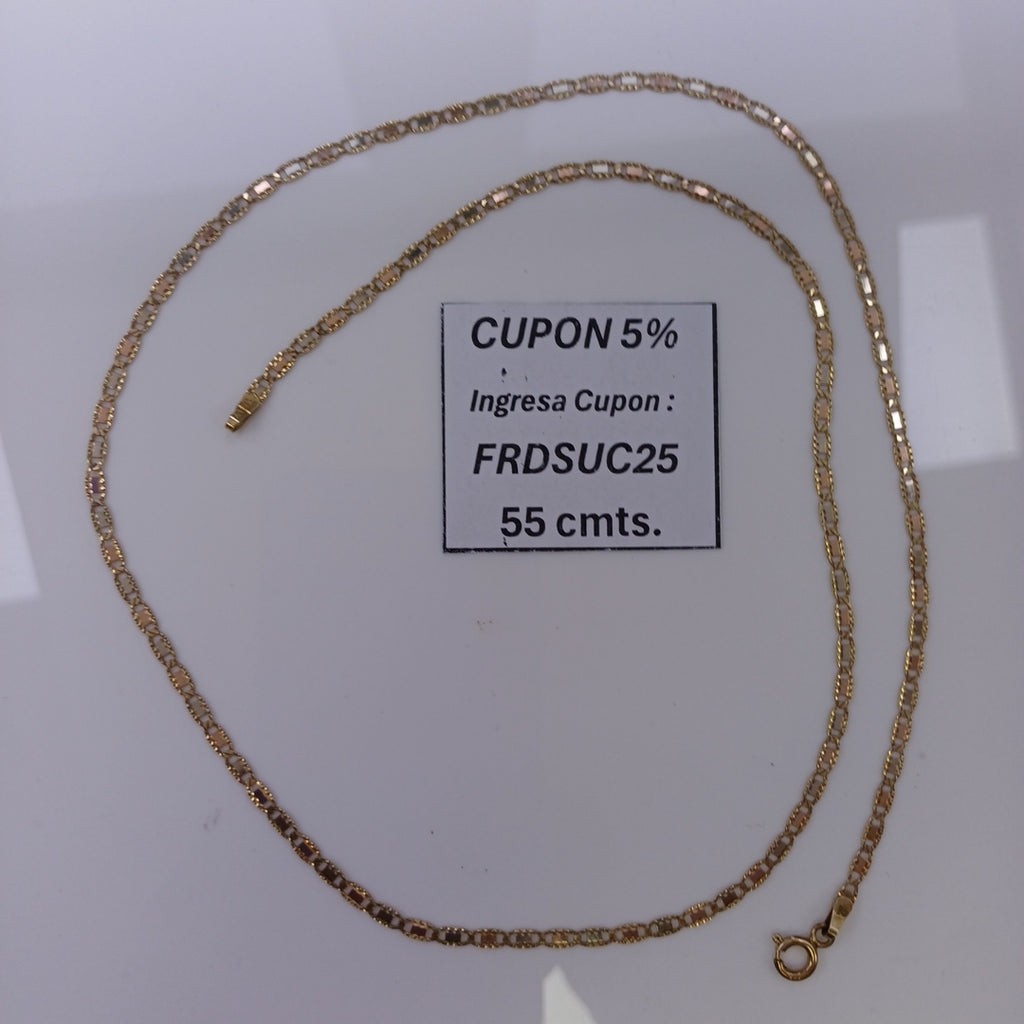 CADENA ORO 14 K 5,40 GRMS (SEMINUEVO)