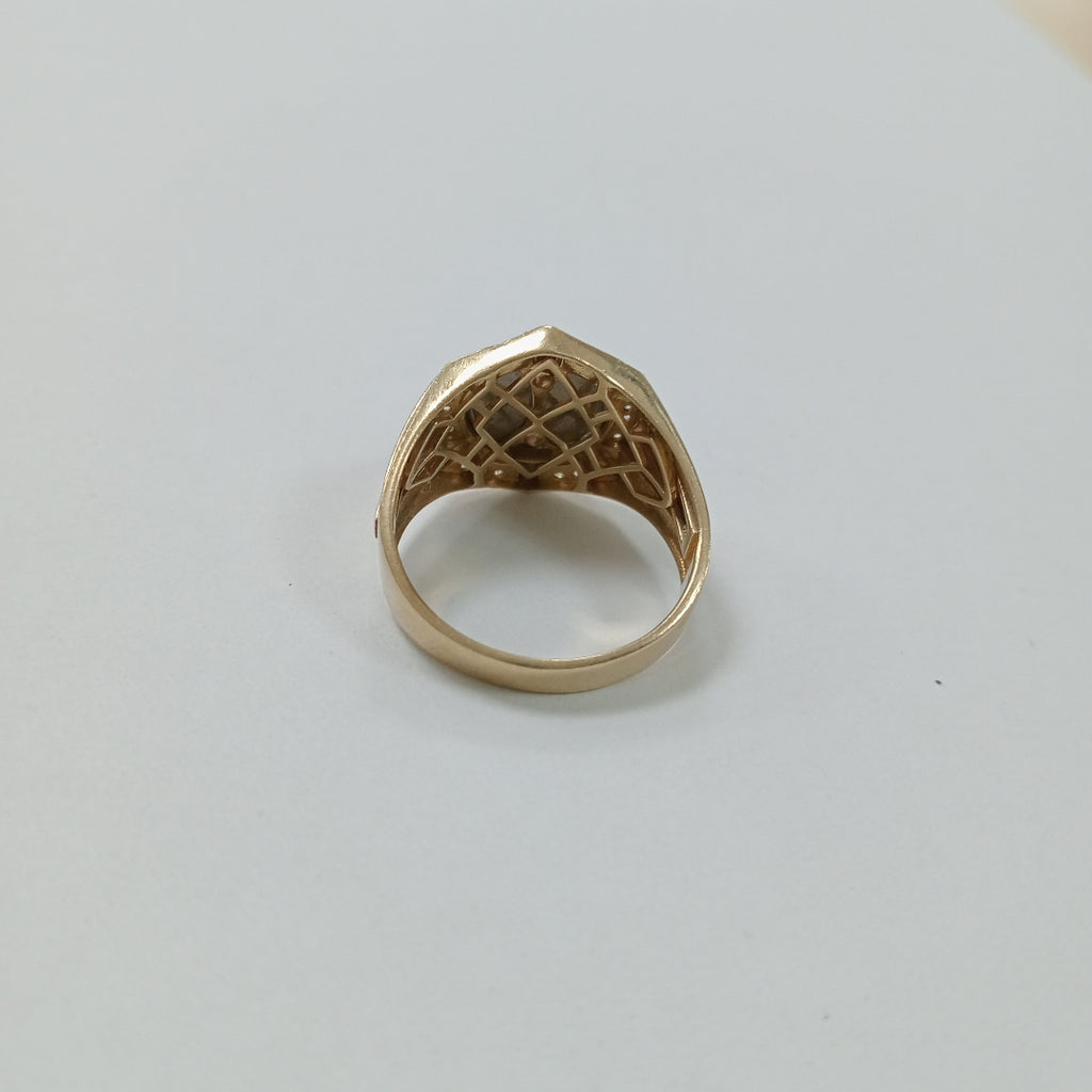 ANILLO ORO 10 K 6.9 GRMS (SEMINUEVO)