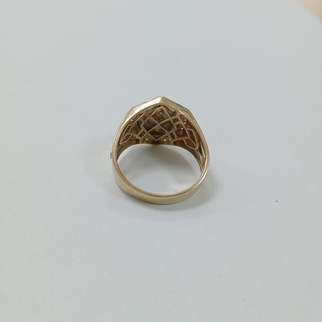 ANILLO ORO 10 K 6.9 GRMS (SEMINUEVO)