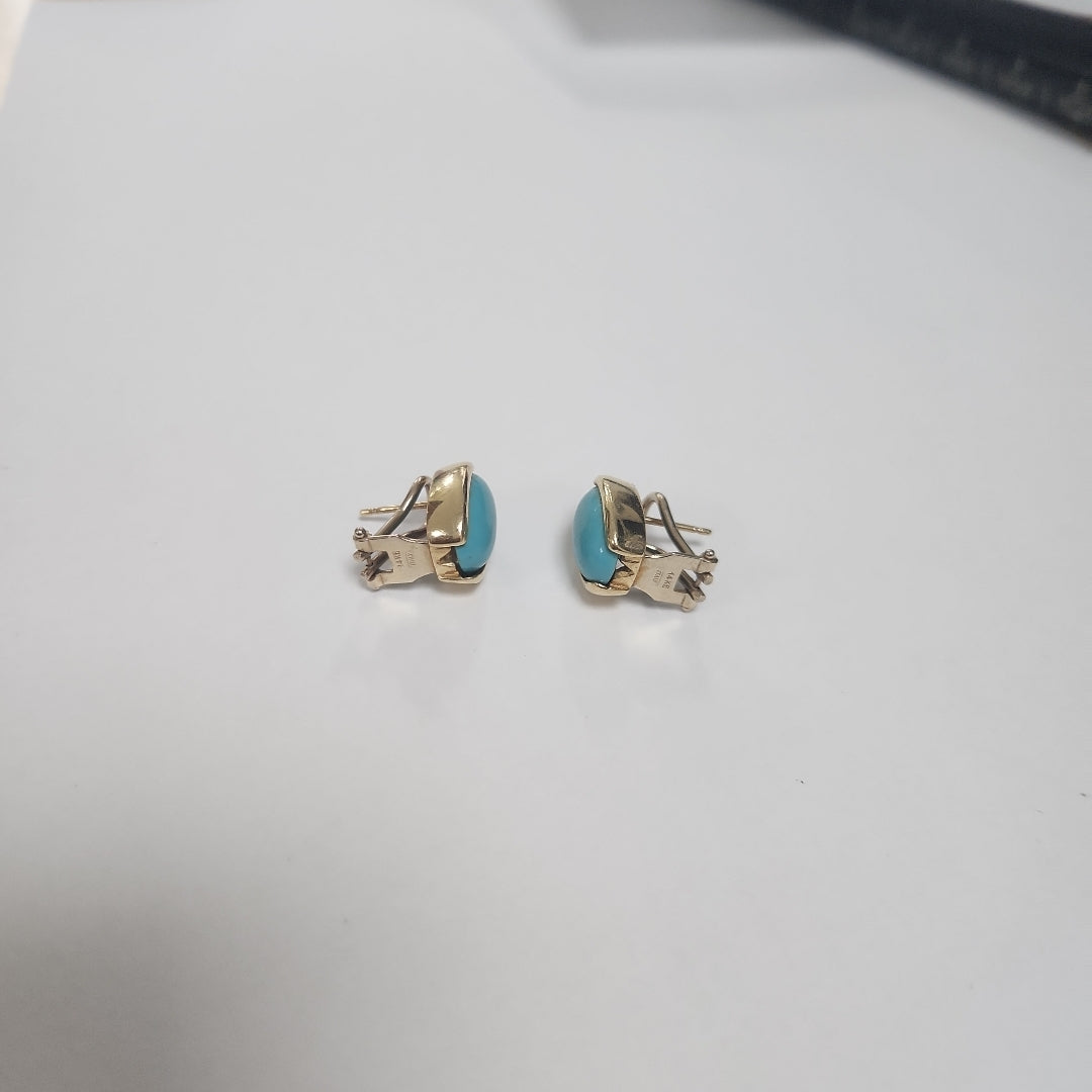 ARETES PAR ORO 14 K 7,80 GRMS (SEMINUEVO)