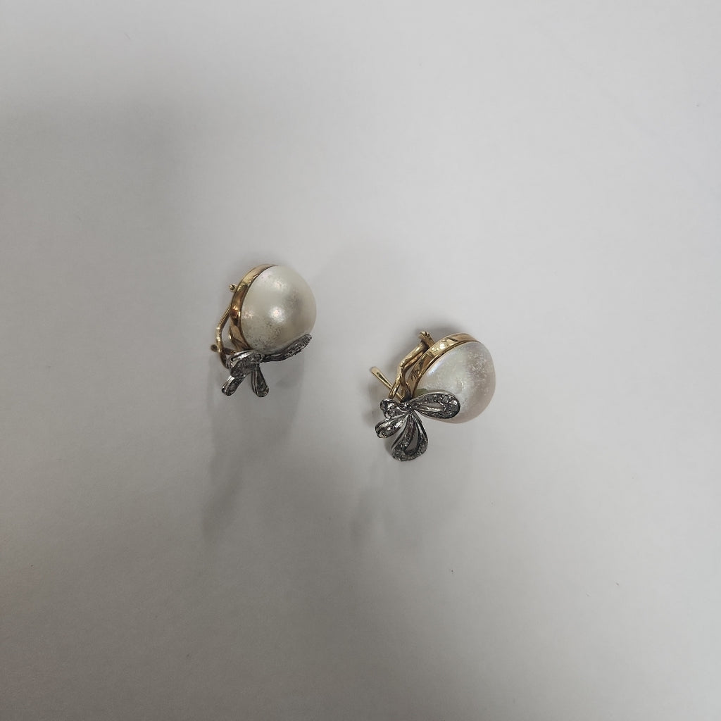 ARETES PAR ORO 14 K 9,10 GRMS (SEMINUEVO)