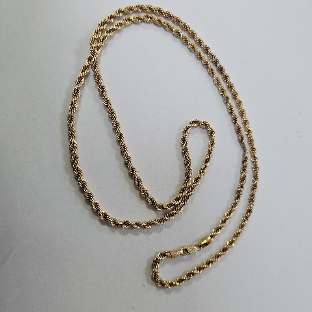 CADENA ORO 14 K 7 GRMS (SEMINUEVO)