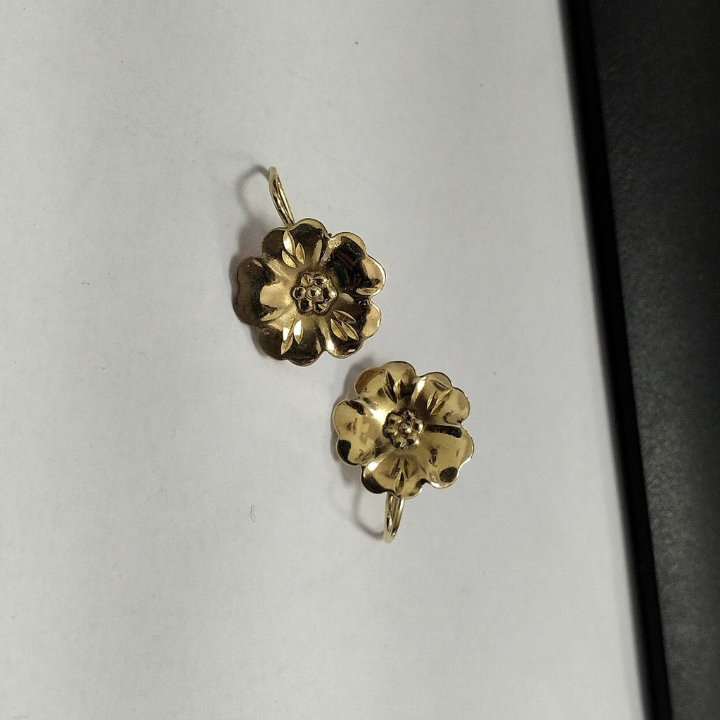 ARETES PAR ORO 10 K 1.8 GRMS (SEMINUEVO)