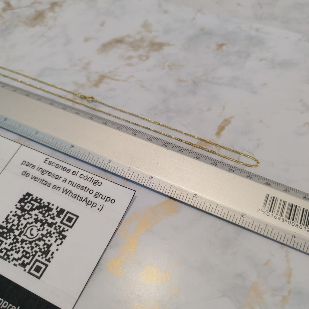 CADENA ORO 14 K 1.1 GRMS (SEMINUEVO)