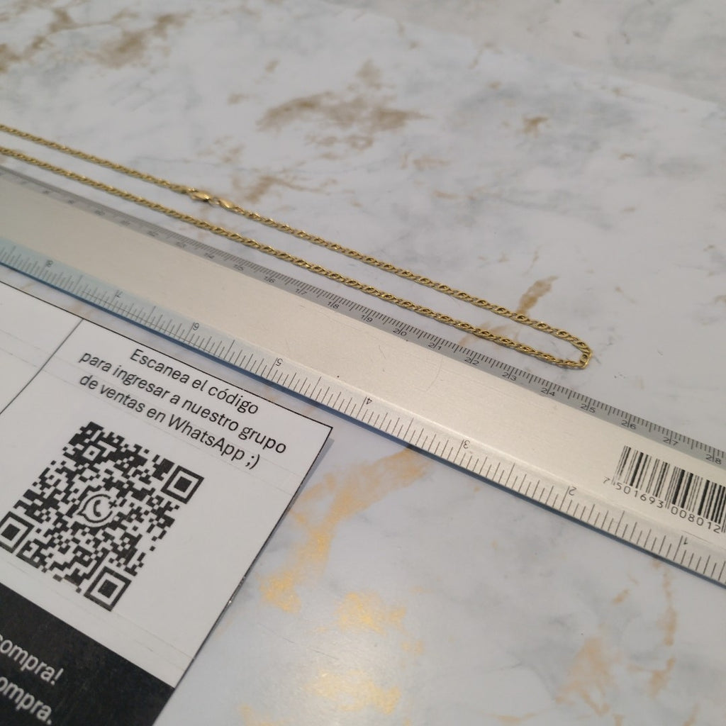 CADENA ORO 14 K 3.3 GRMS (SEMINUEVO)