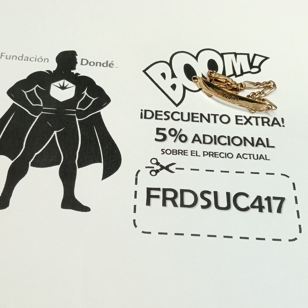 ESCLAVA ORO 10 K 3.2 GRMS (SEMINUEVO)