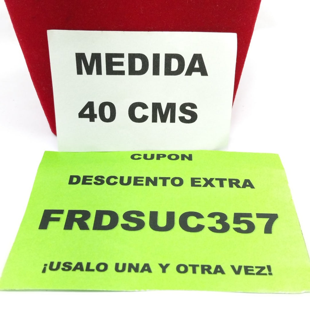 CADENA ORO, ORO COMBINADO 14 K 2.4 GRMS (SEMINUEVO)