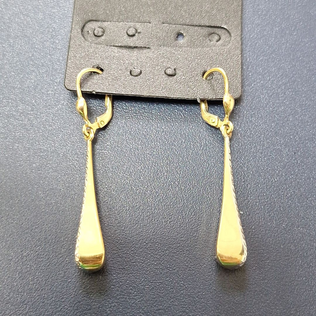 ARETES PAR ORO 14 K 2,70 GRMS (SEMINUEVO)