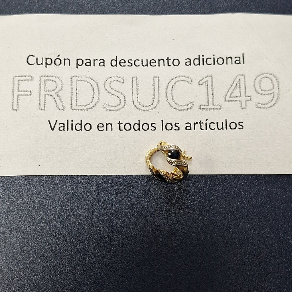 BROQUELES PAR ORO 14 K 2,60 GRMS (SEMINUEVO)