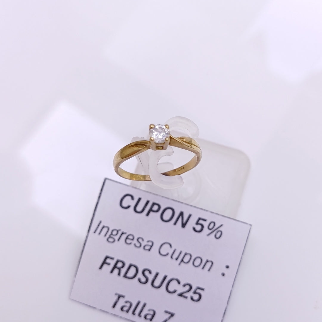 ANILLITO ORO 14 K 1.9 GRMS (SEMINUEVO)