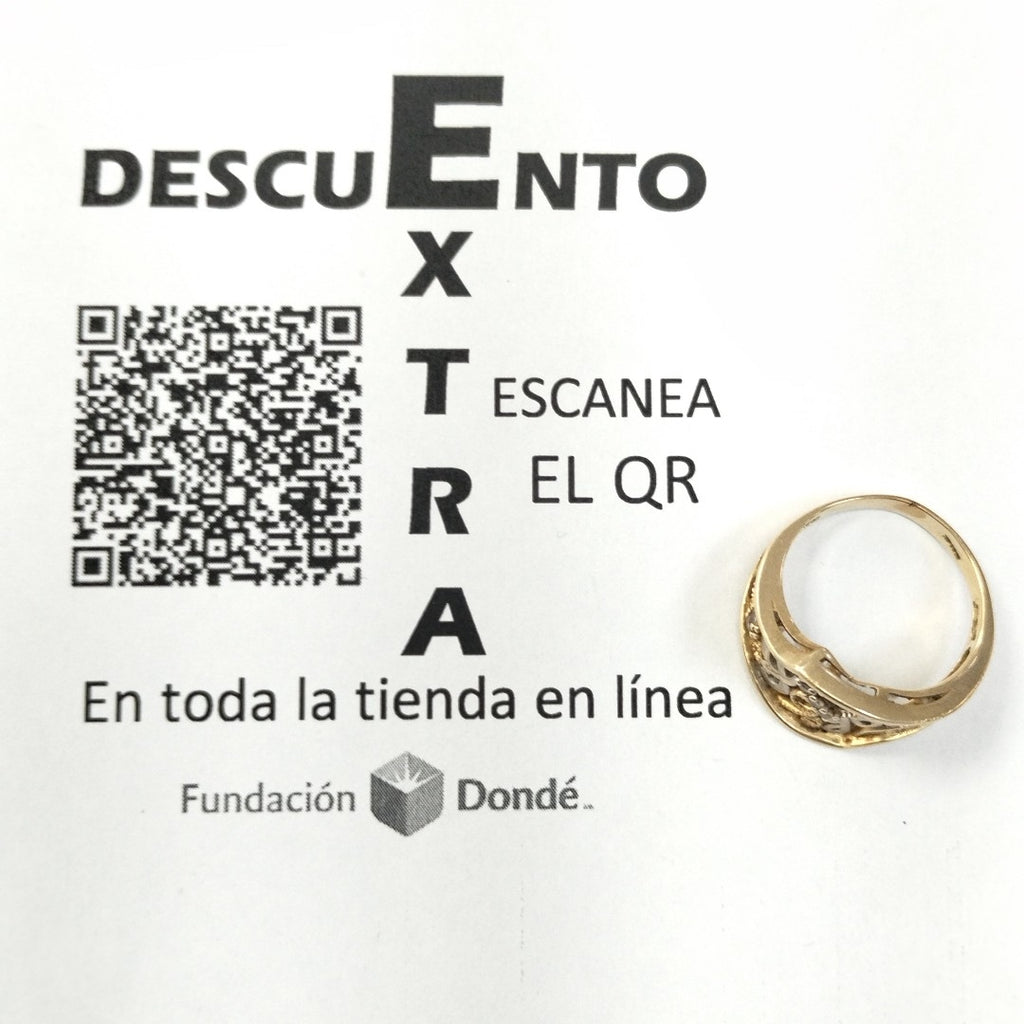 ANILLO ORO 14 K 4 GRMS (SEMINUEVO)