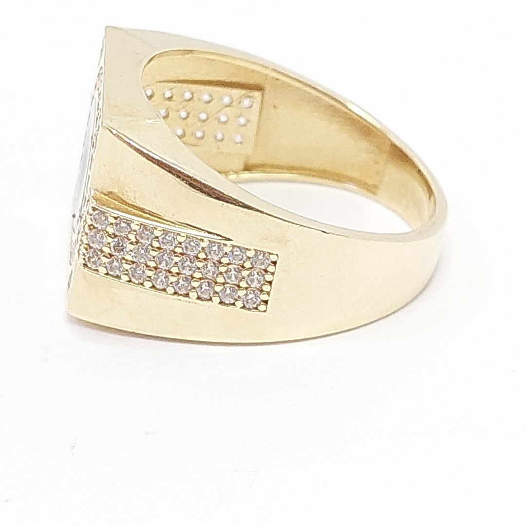 ANILLO ORO 14 K 8.1 GRMS (SEMINUEVO)