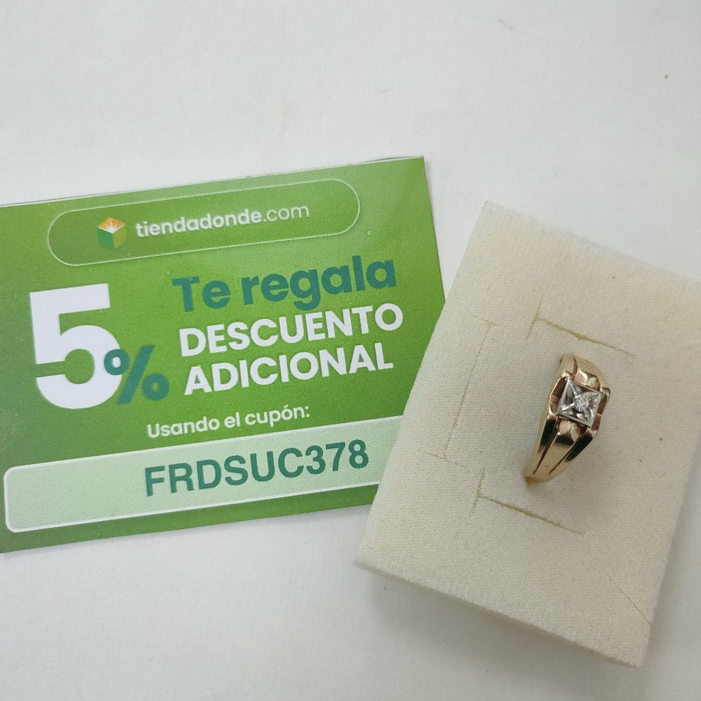 ANILLO ORO 14 K 6 GRMS (SEMINUEVO)