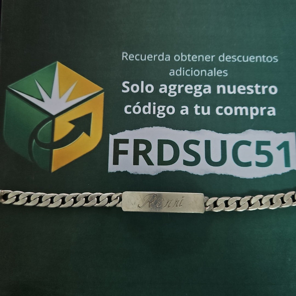 ESCLAVA PLATA 30 GRMS (SEMINUEVO)