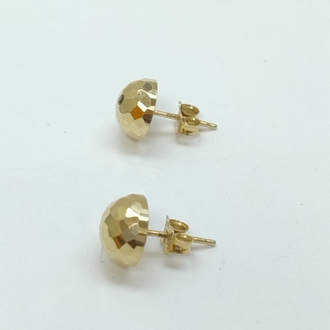 BROQUELES PAR ORO 14 K 1.5 GRMS (SEMINUEVO)