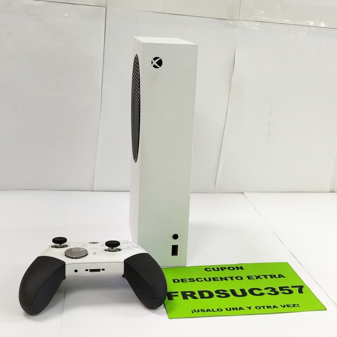 CONSOLA DE VIDEOJUEGO MICROSOFT XBOX SERIES S 512 GB SSD (SEMINUEVO)