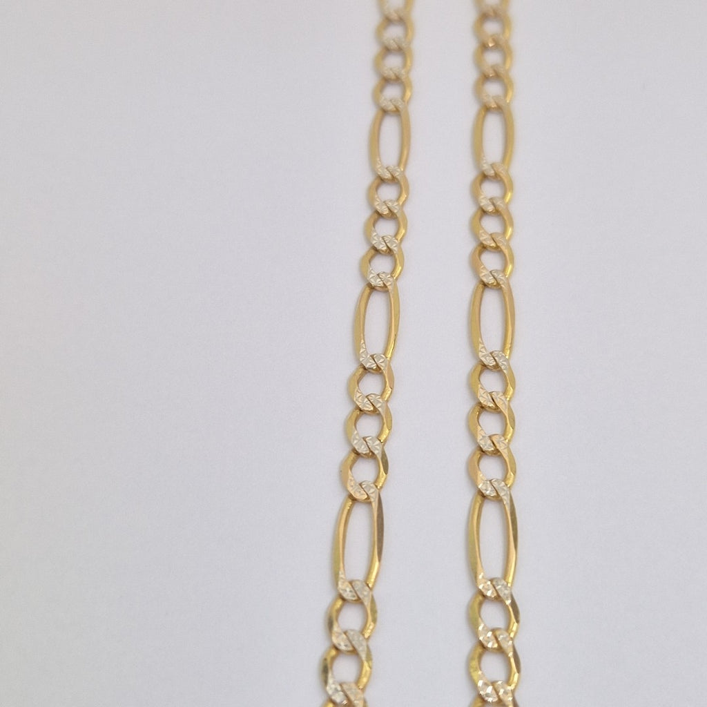 CADENA ORO, RODIADO 14 K 12.8 GRMS (SEMINUEVO)