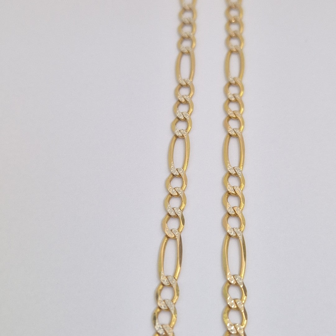 CADENA ORO, RODIADO 14 K 12.8 GRMS (SEMINUEVO)