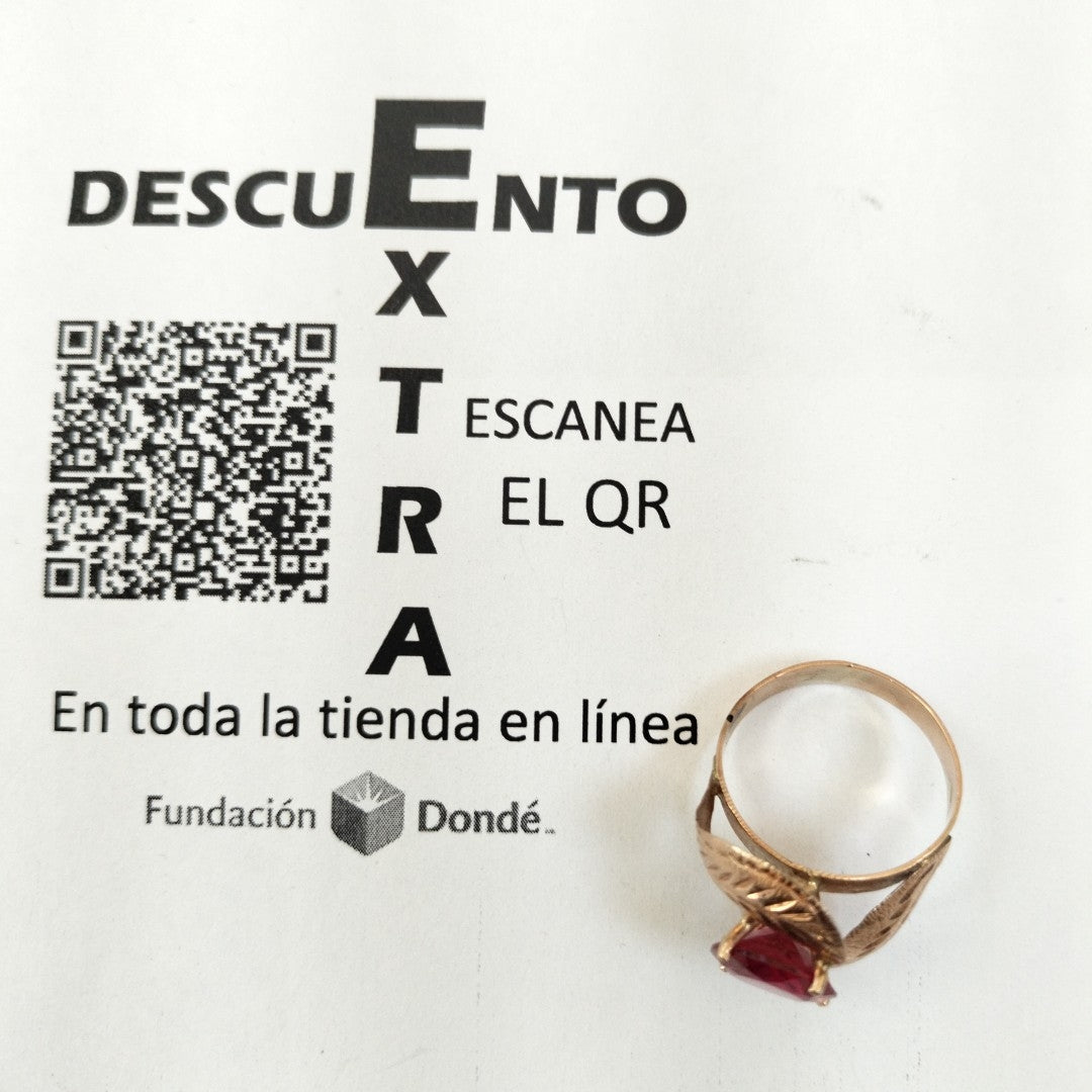 ANILLO ORO 10 K 3.4 GRMS (SEMINUEVO)
