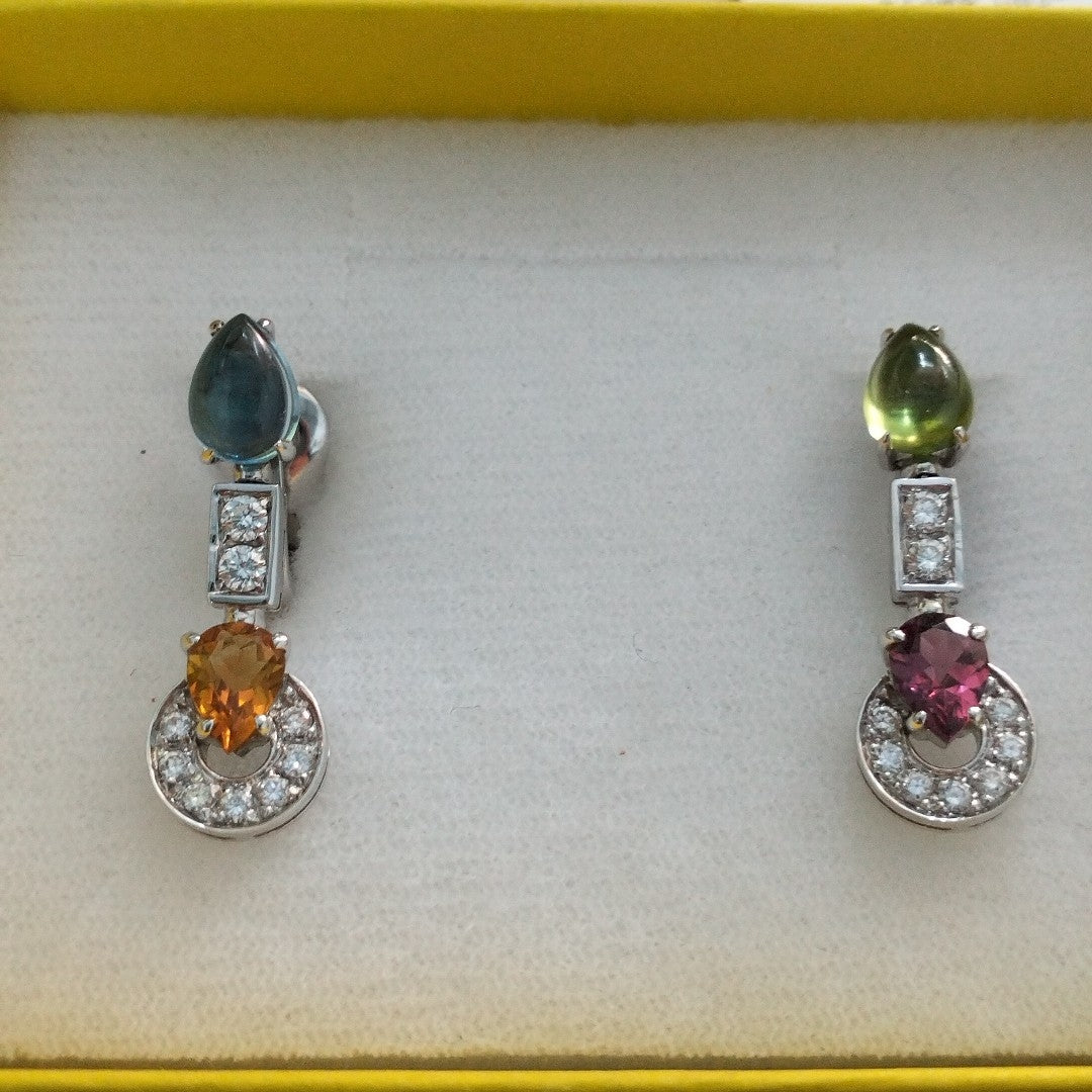 ARETES PAR ORO 18 K 12,00 GRMS (SEMINUEVO)