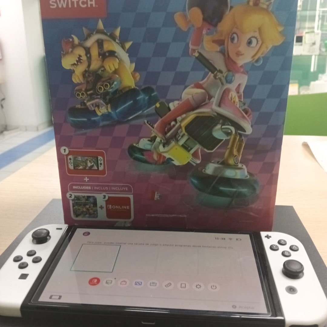 CONSOLA DE VIDEOJUEGO NINTENDO SWITCH OLED 64 GB (SEMINUEVO)