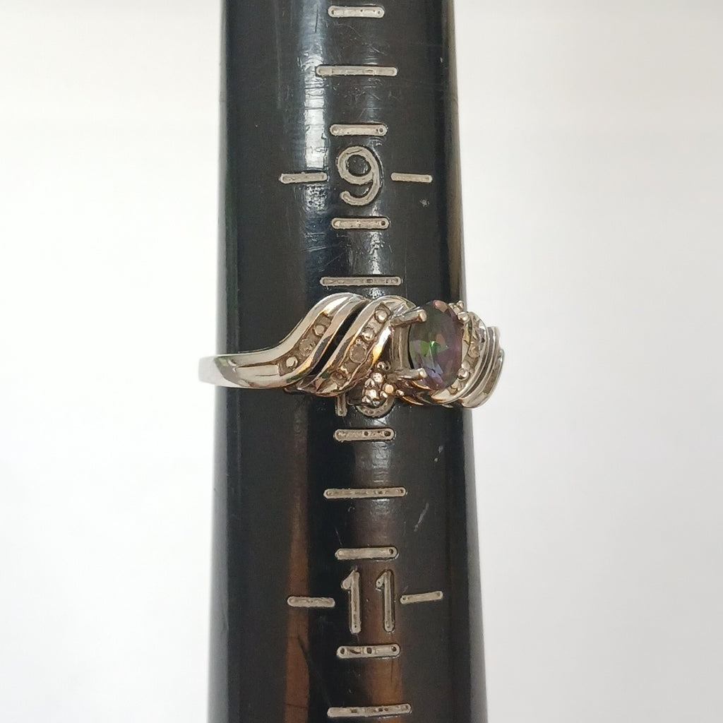 ANILLITO ORO BLANCO 14 K 4,10 GRMS (SEMINUEVO)