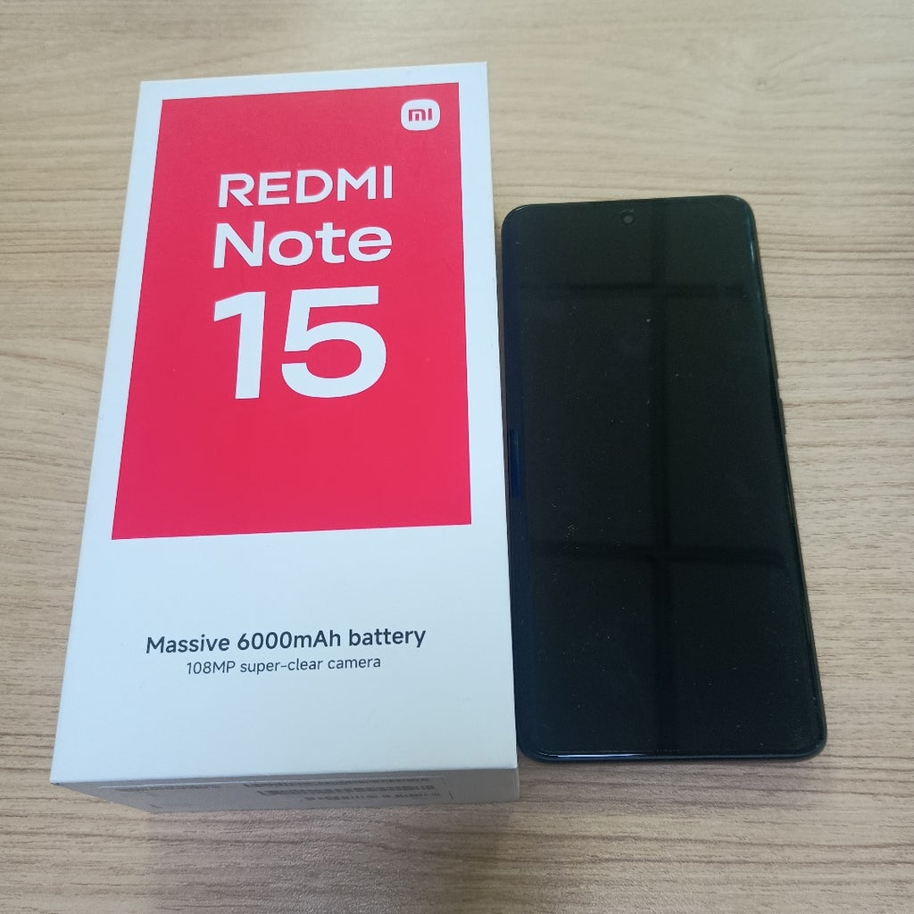 CELULAR XIAOMI REDMI NOTE 15 2510DRA23L (2026) 256 GB 8 GB RAM (SEMINUEVO)
