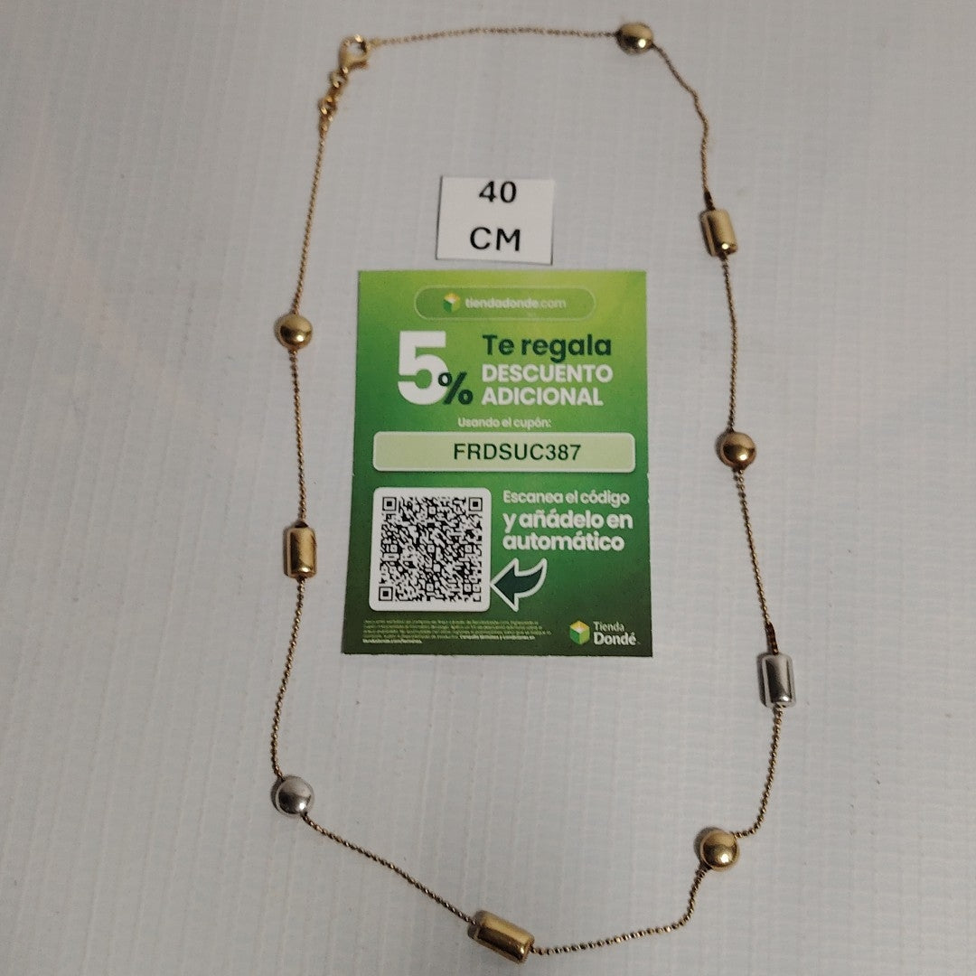 GARGANTILLA ORO 14 K 5,00 GRMS (SEMINUEVO)