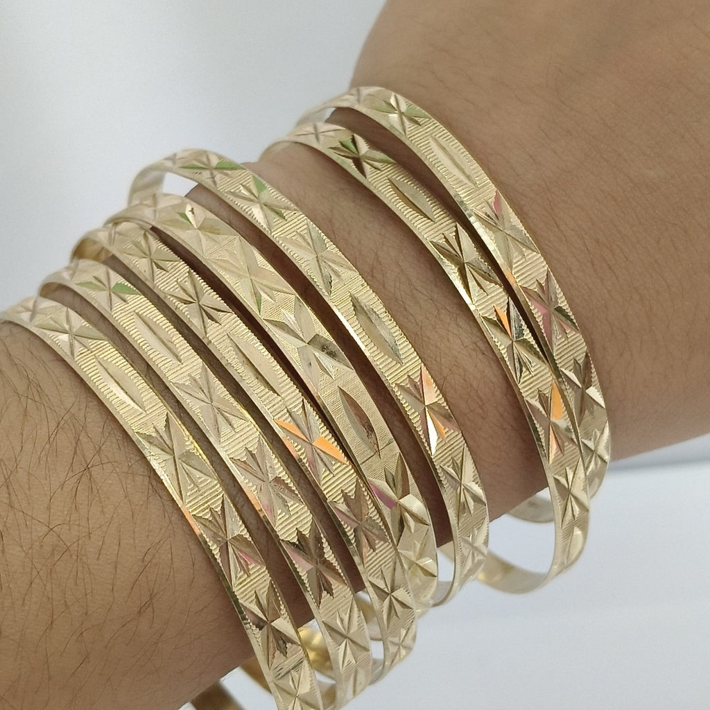 SEMANARIO DE PULSERAS ORO 10 K 47.7 GRMS (SEMINUEVO)