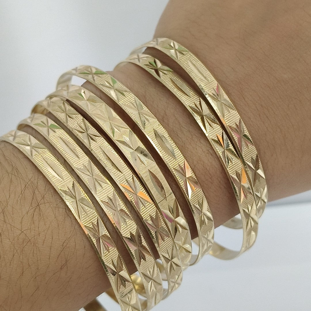 SEMANARIO DE PULSERAS ORO 10 K 47.7 GRMS (SEMINUEVO)