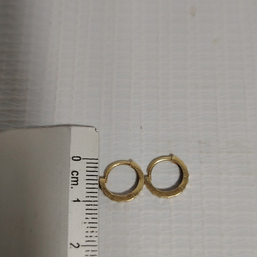 ARRACADAS PAR ORO 14 K 1 GRMS (SEMINUEVO)