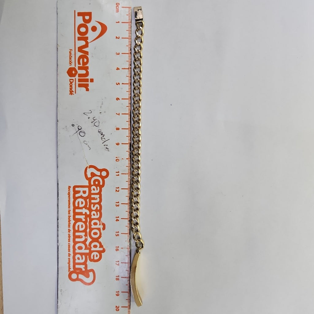 ESCLAVA, PULSERA ORO 14 K 14 GRMS (SEMINUEVO)
