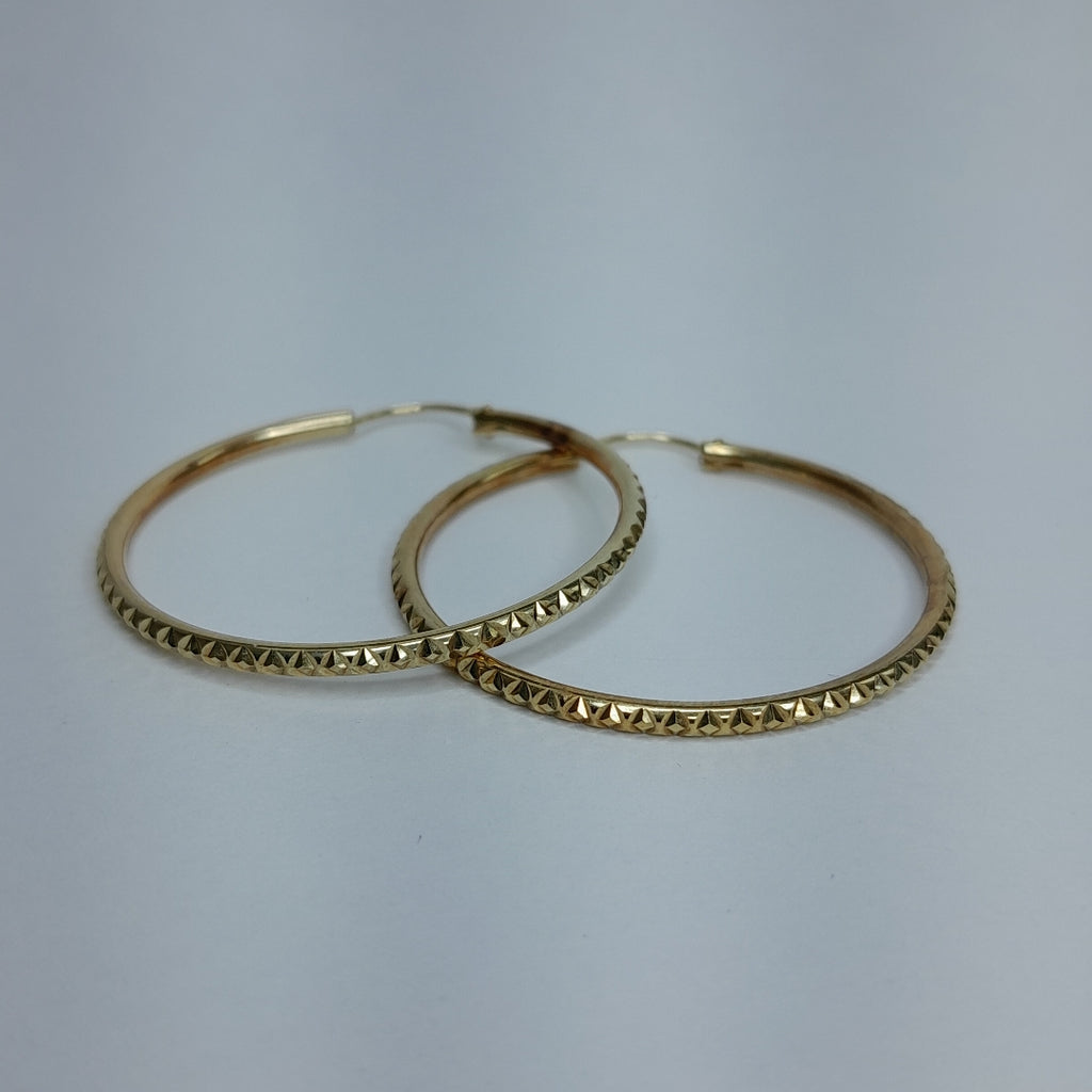 ARRACADAS PAR ORO 10 K 3 GRMS (SEMINUEVO)