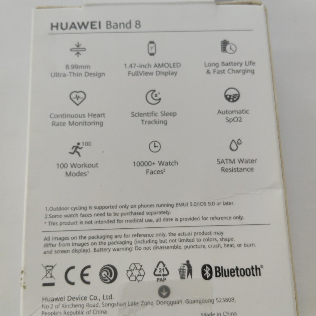 SMARTWATCH HUAWEI BAND 8  ASK-B19 FITBAND BLUETOOTH (SEMINUEVO)