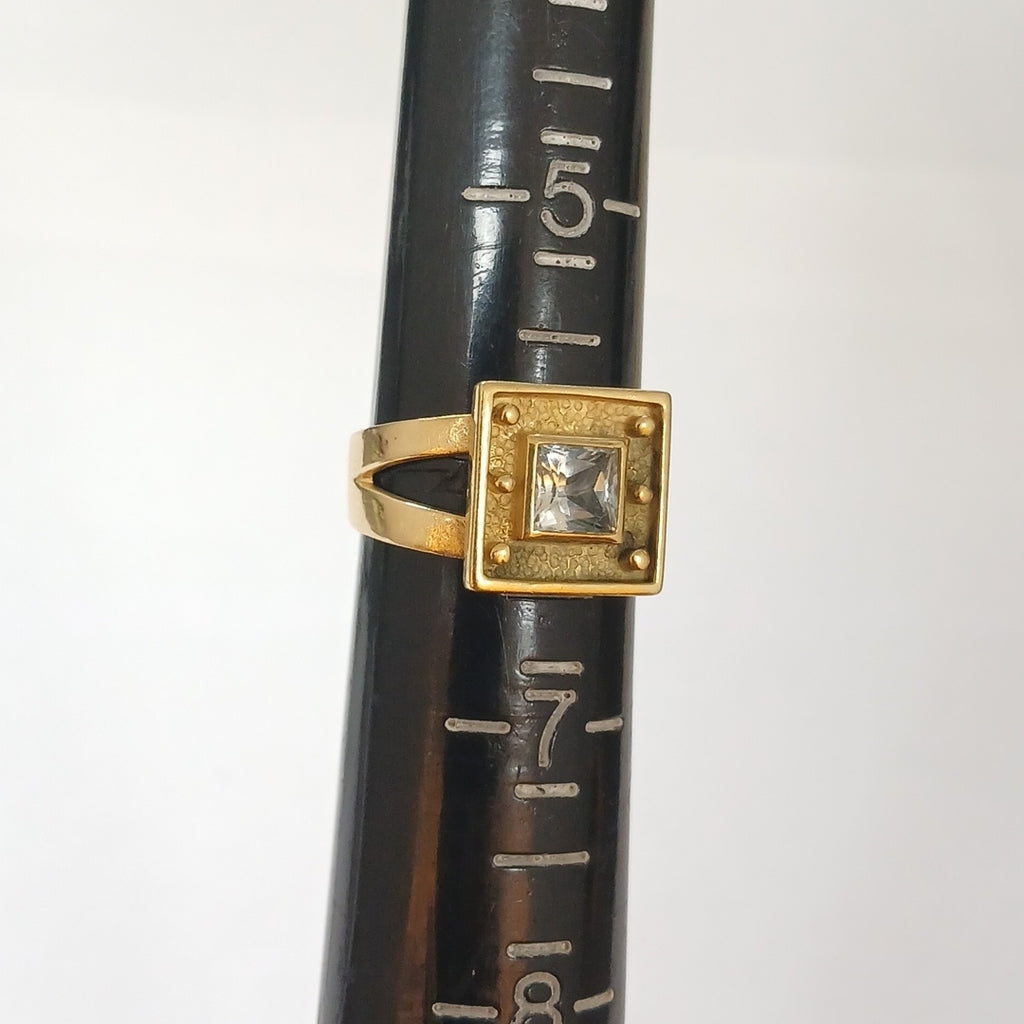 ANILLO ORO 18 K 4,60 GRMS (SEMINUEVO)